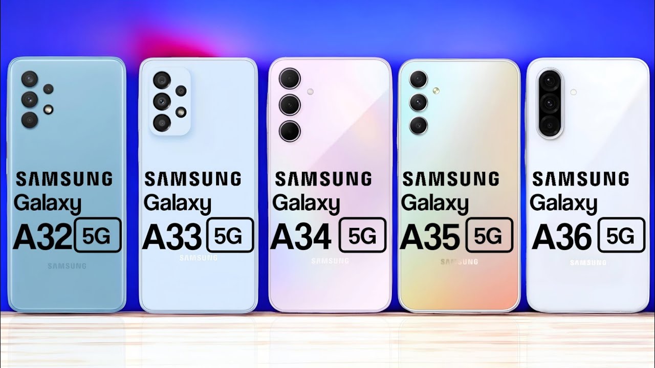 Samsung Galaxy A32 Vs Galaxy A33 Vs Galaxy A34 Vs Galaxy A35 Vs Galaxy A36. #Trakontech