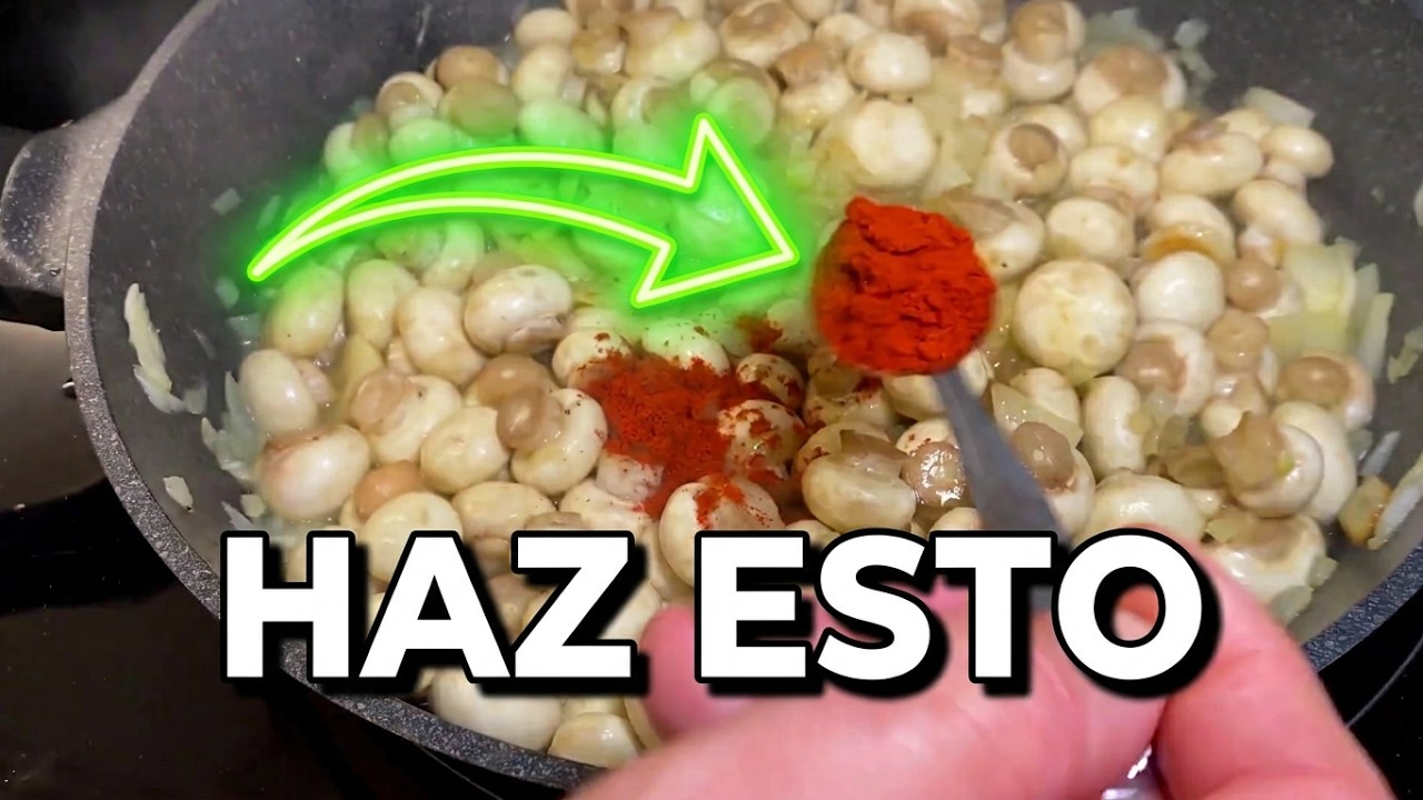 Champiñones al ajillo - ¡seguro que como estos nunca los has probado!