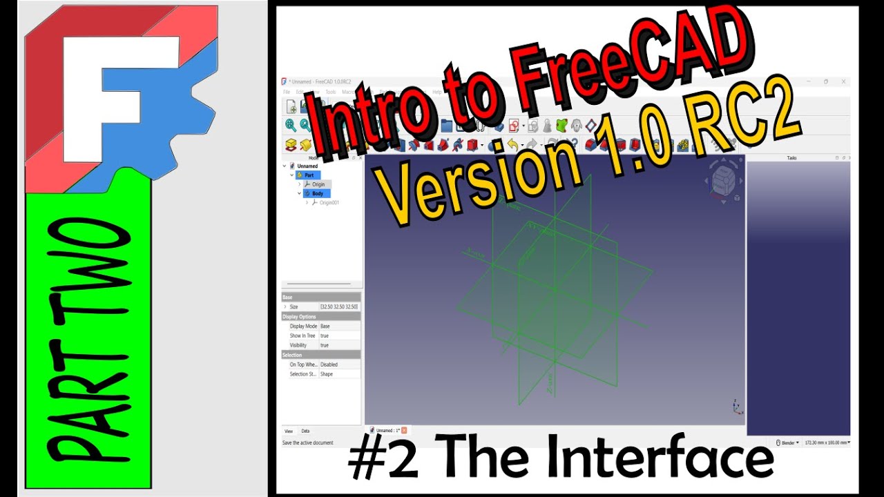 An Introduction to FreeCAD 1.0 Part 2 #freecad #cad #design