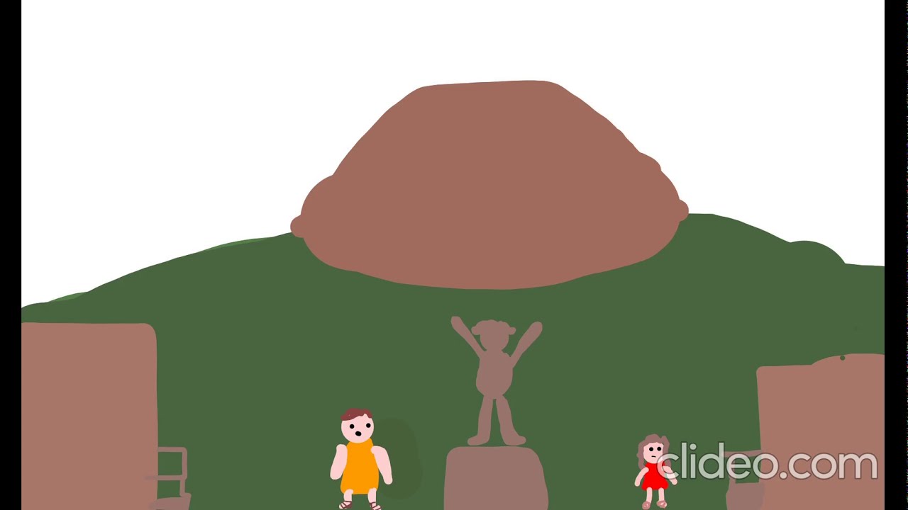 Mt Vesuvius eruption Volcano 79 AD animation