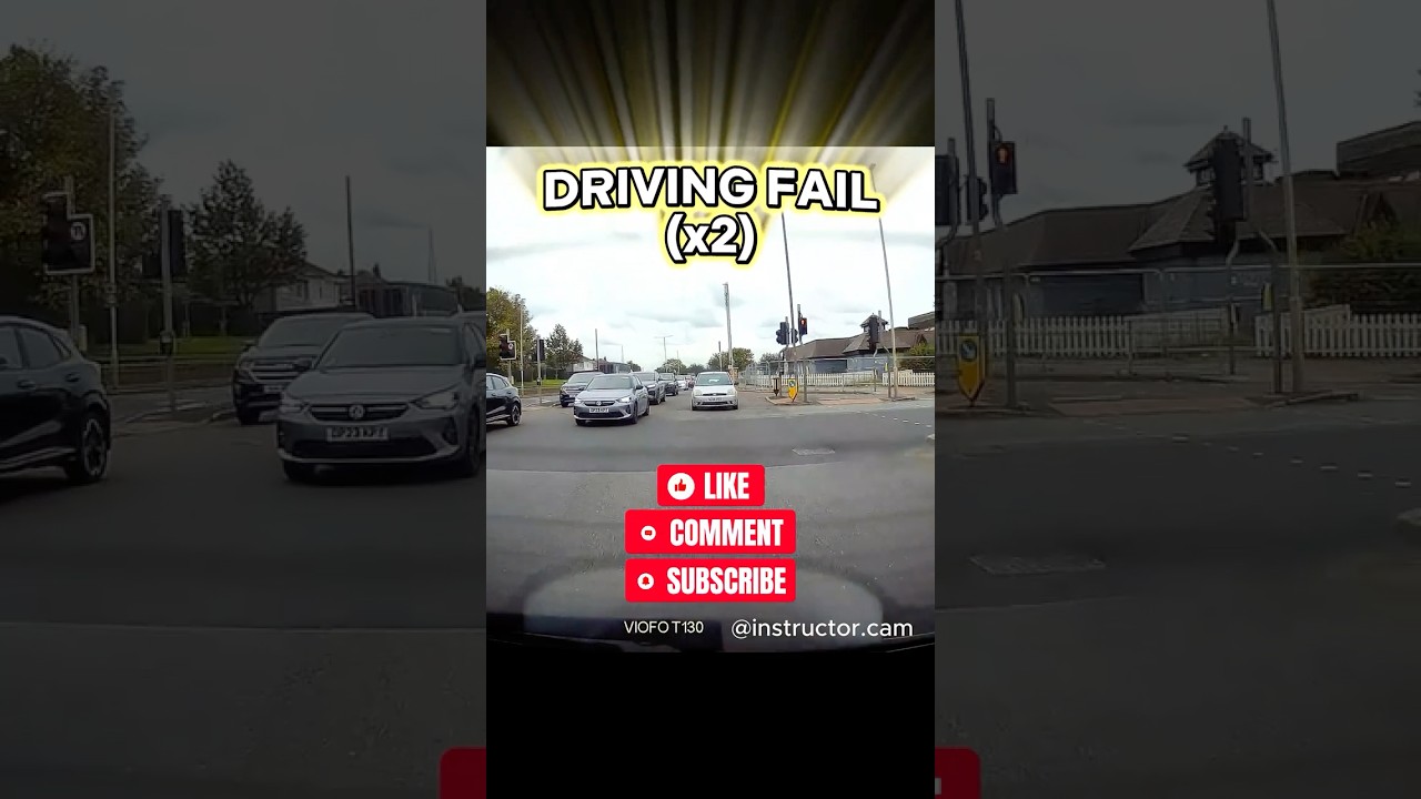 Driving Fails - Lane position and signals - Bootle 