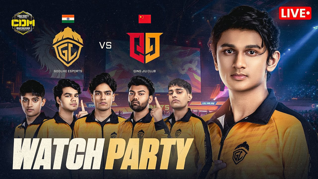 WATCH PARTY | GODLIKE 🇮🇳 vs Q9 🇨🇳 | LB FINALS | CODM CHINA MASTERS S9