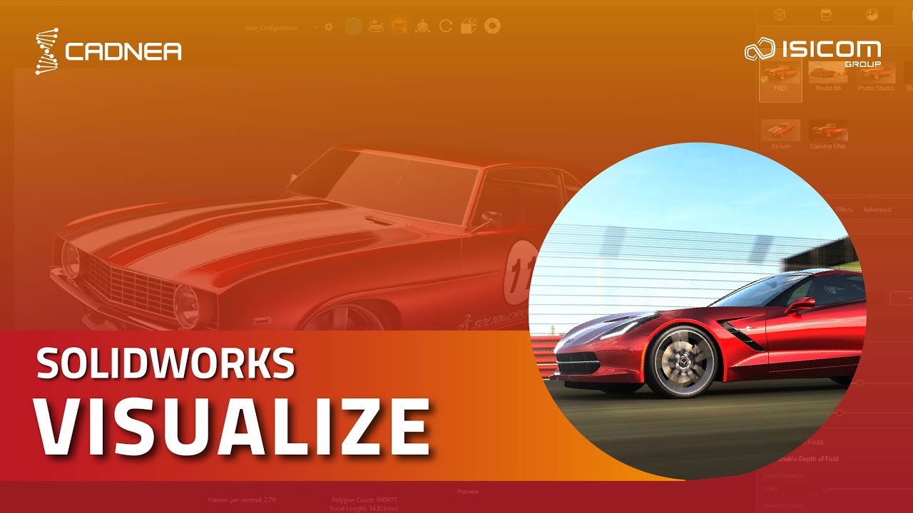 SOLIDWORKS Visualize | Renderização e imagens foto-realistas