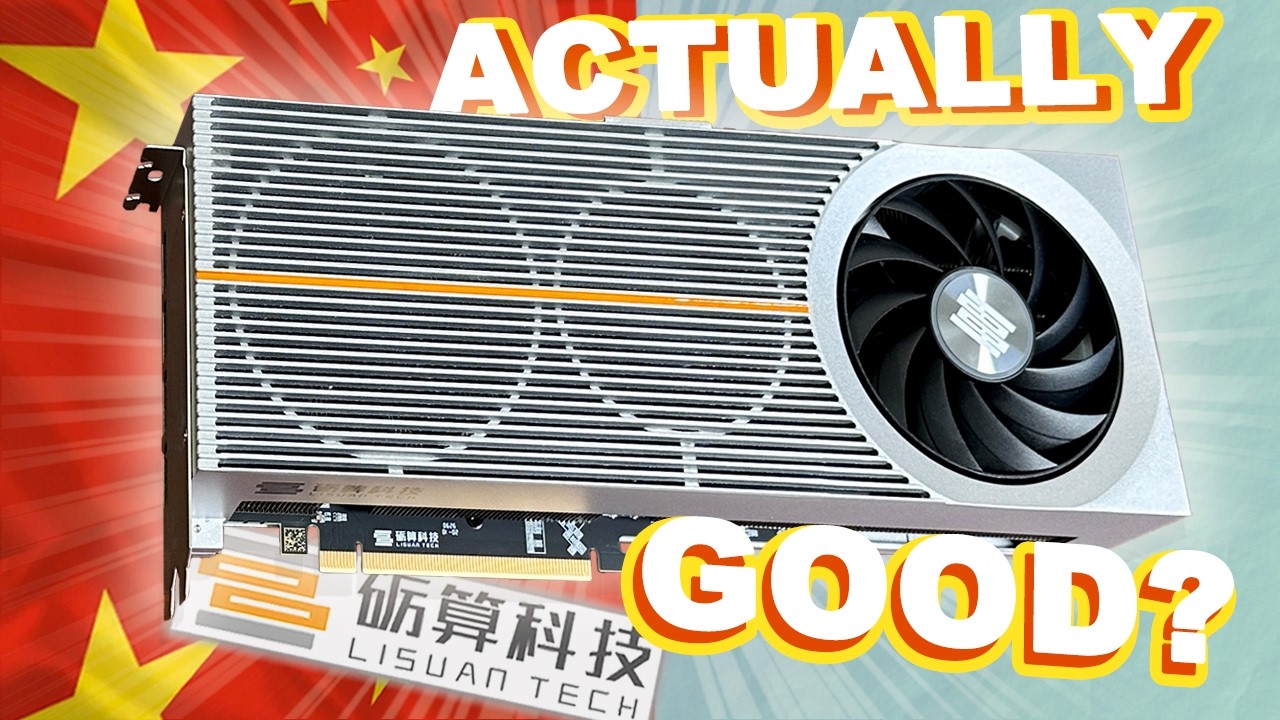 Лучшая китайская видеокарта, которую нельзя купить &mdash; Lishan Tech LX-7G100