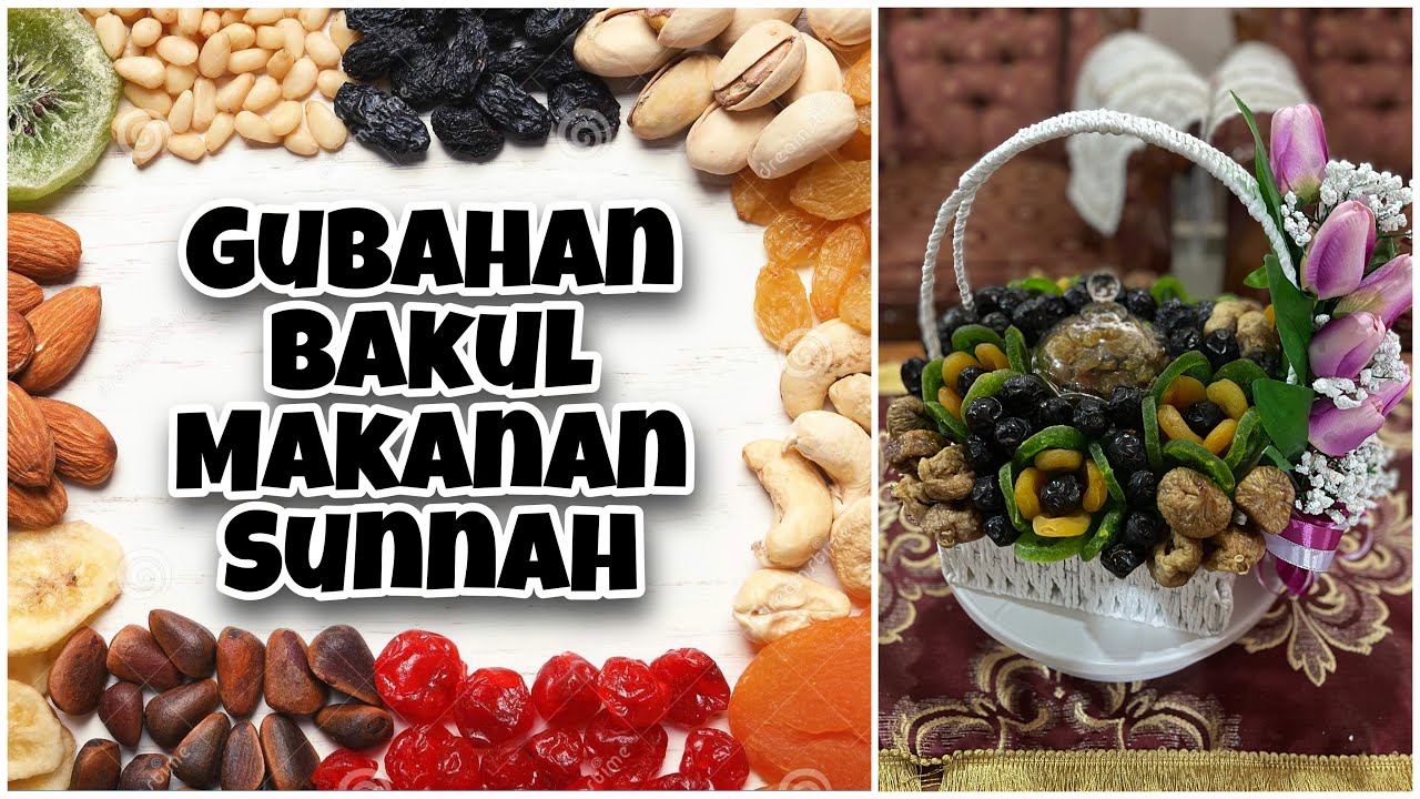 Tutorial Gubahan Bakul Makanan Sunnah Senang & Mudah