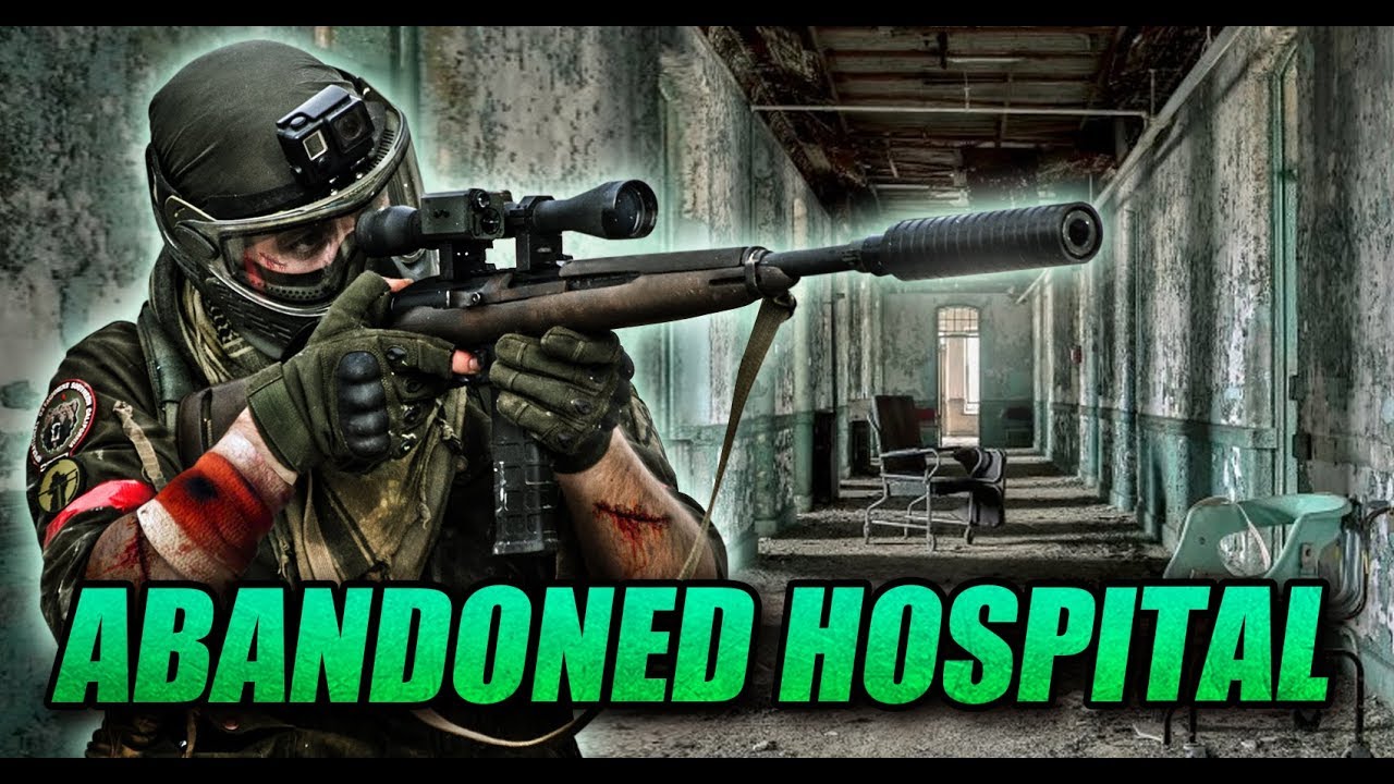 ABANDONED HOSPITAL SNIPER: Paintball sniper!