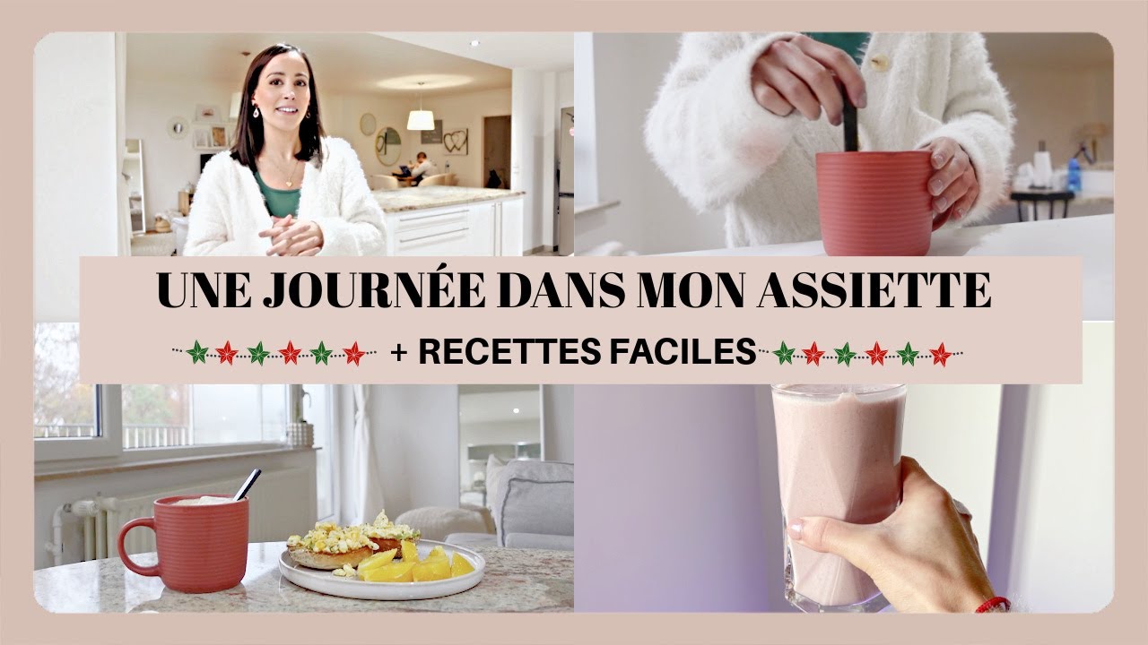 Une Journée Dans Mon Assiette: idée repas facile et rapide| ANIBELLIE