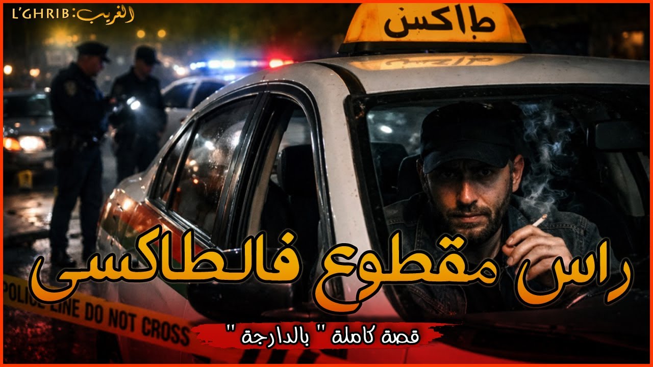 مول الطاكسي والراس المقطوع ، جريمة  الدار البيضاء، قصة كاملة بالذارجة ، لغريبlghrib