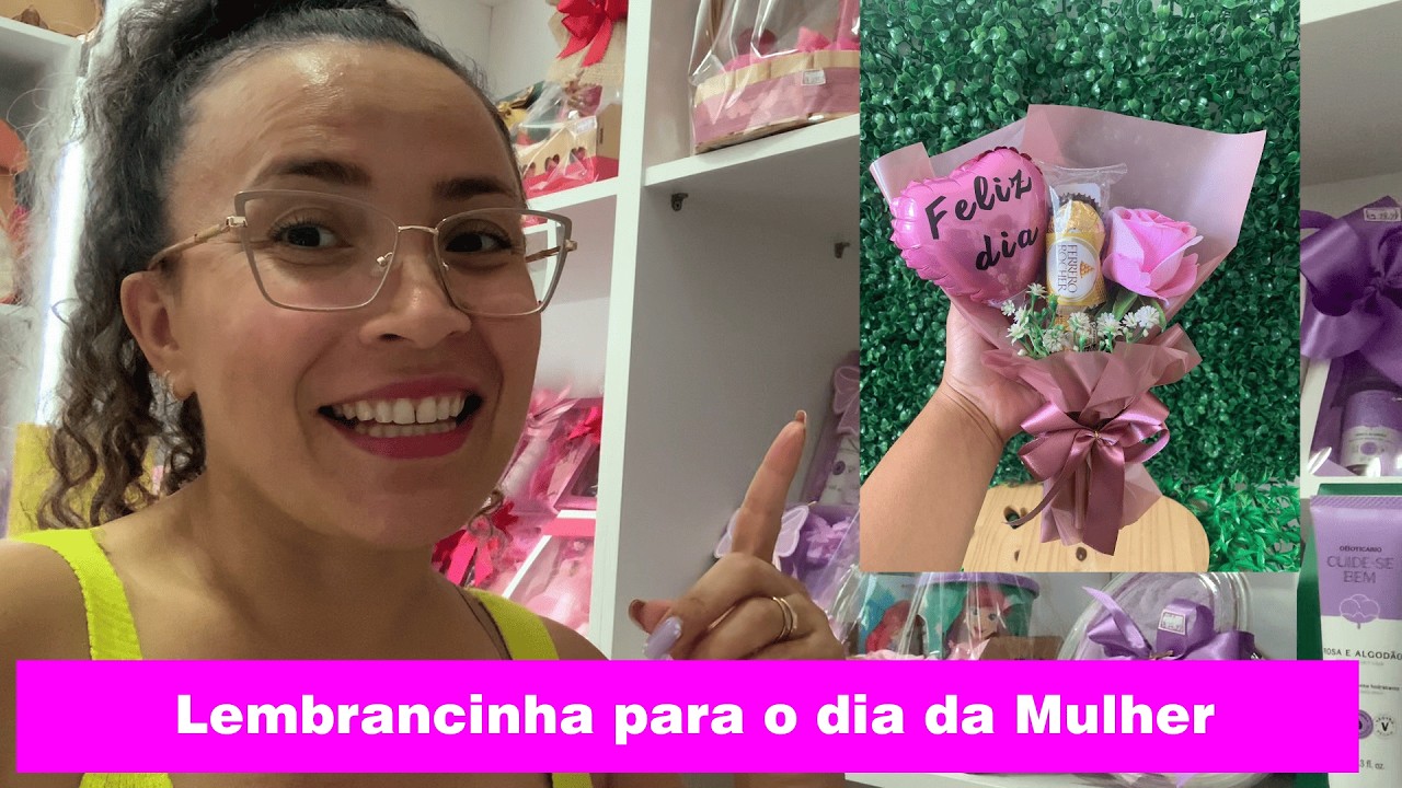 Lembrancinha Dia da Mulher | Custo, preço e lucro