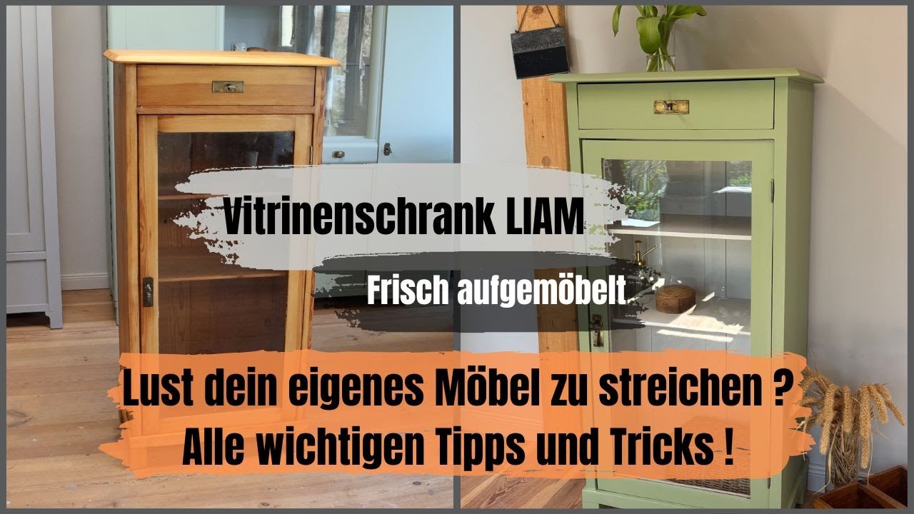 Altes Möbel ? Neuer Look ! So einfach streichst du selbst !