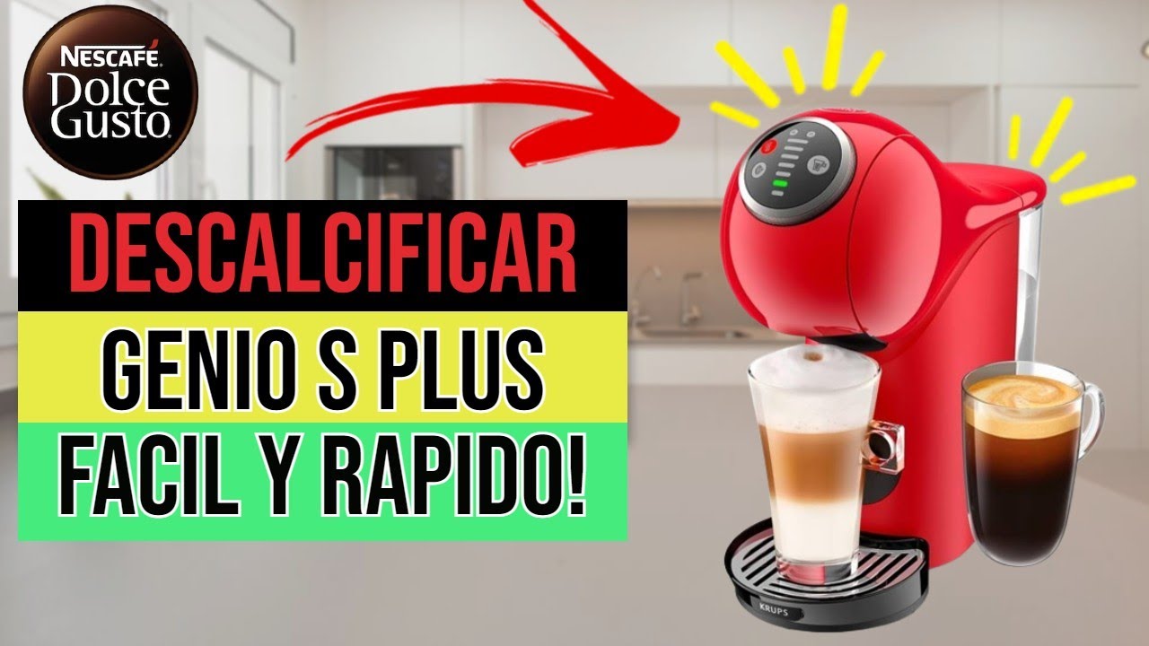 ✅☕ Cómo DESCALCIFICAR Cafetera Dolce Gusto GENIO S PLUS☕✅