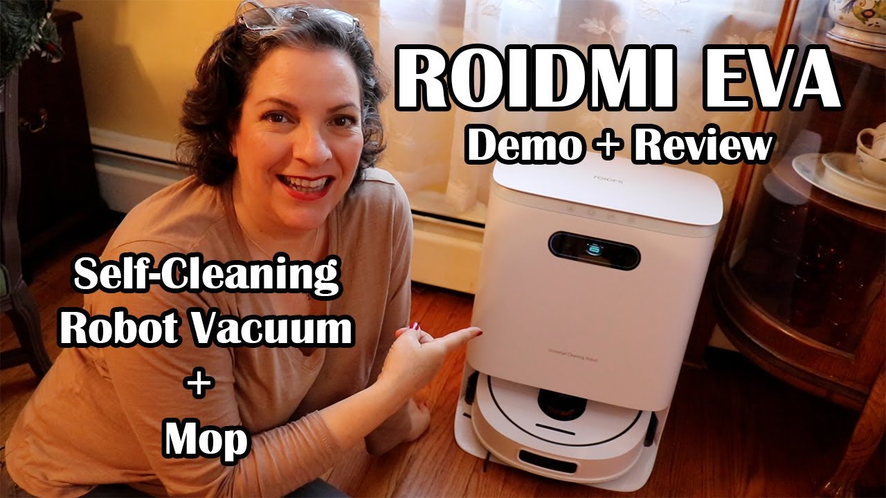 ROIDMI EVA Self Cleaning Robot Vacuum and Mop || Demo and Review ||