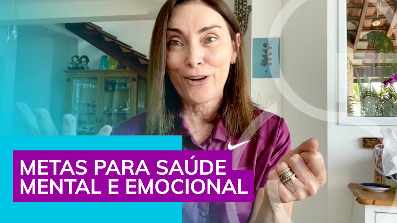 Metas para saúde mental e emocional