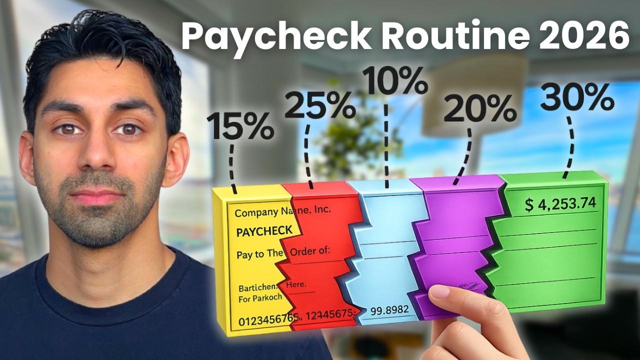 Do This EVERY Time You Get Paid in 2026 (as someone in their 30s)