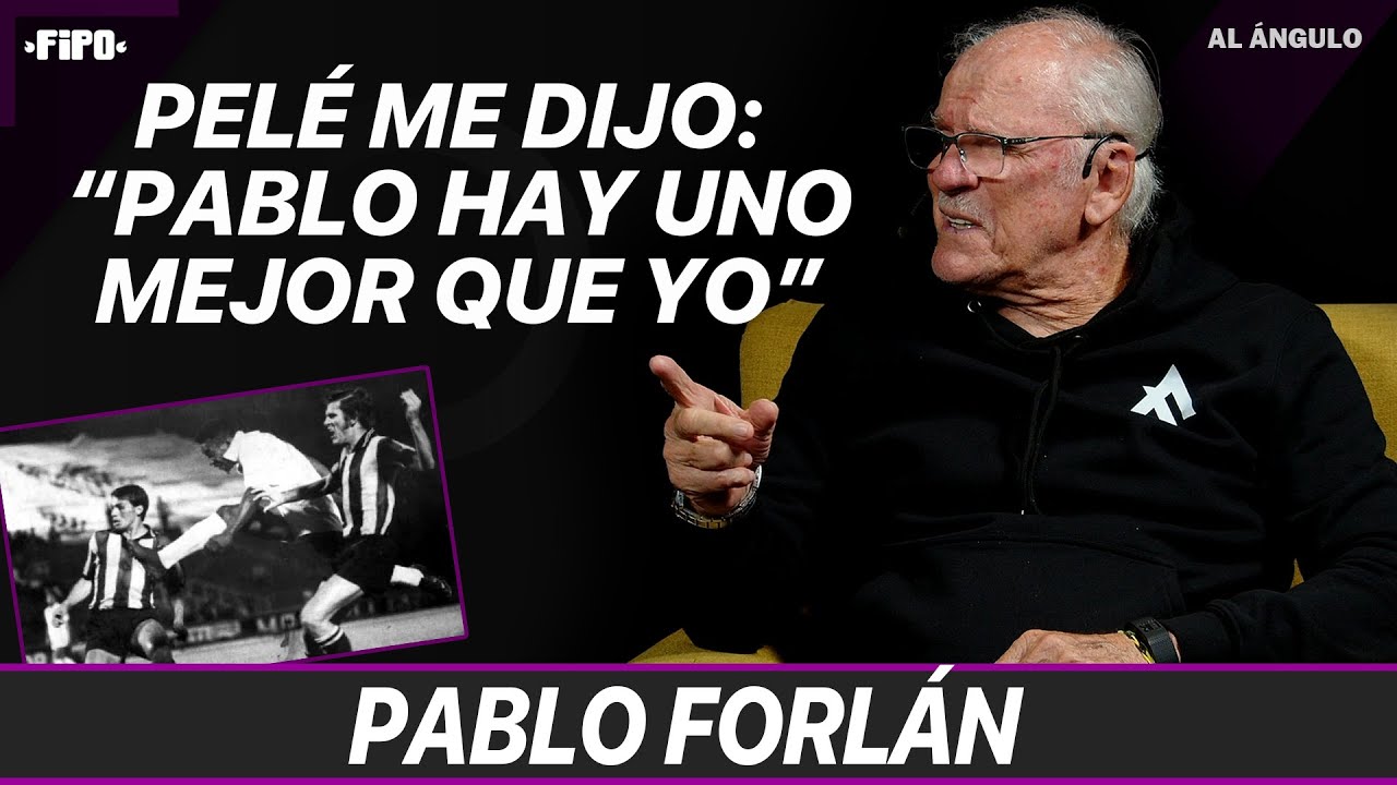 PABLO FORLÁN: MARADONA FUE EL ÚNICO QUE ESTUVO A LA ALTURA DE PELÉ