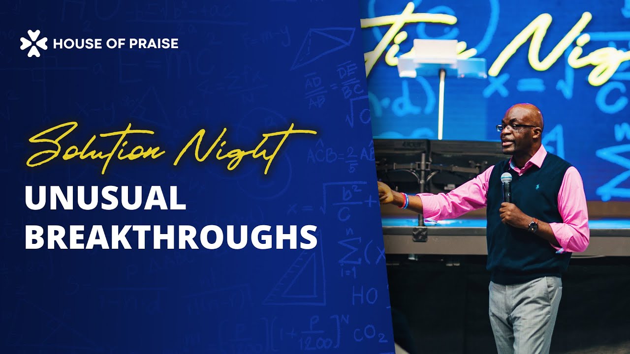Solution Night Part 2 | Unusual Breakthroughs | Pastor Wale Akinsiku