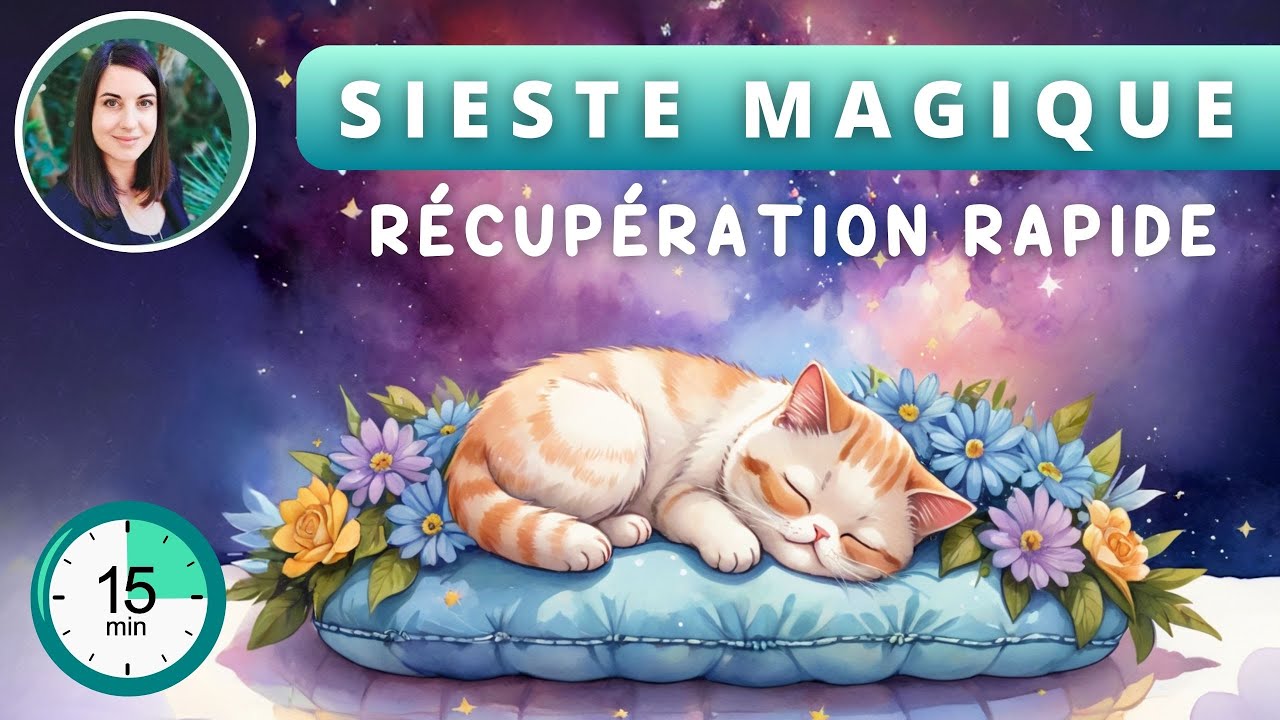 Sieste Réconfortante pour retrouver de l'énergie et finir la journée en pleine forme - Auto-hypnose