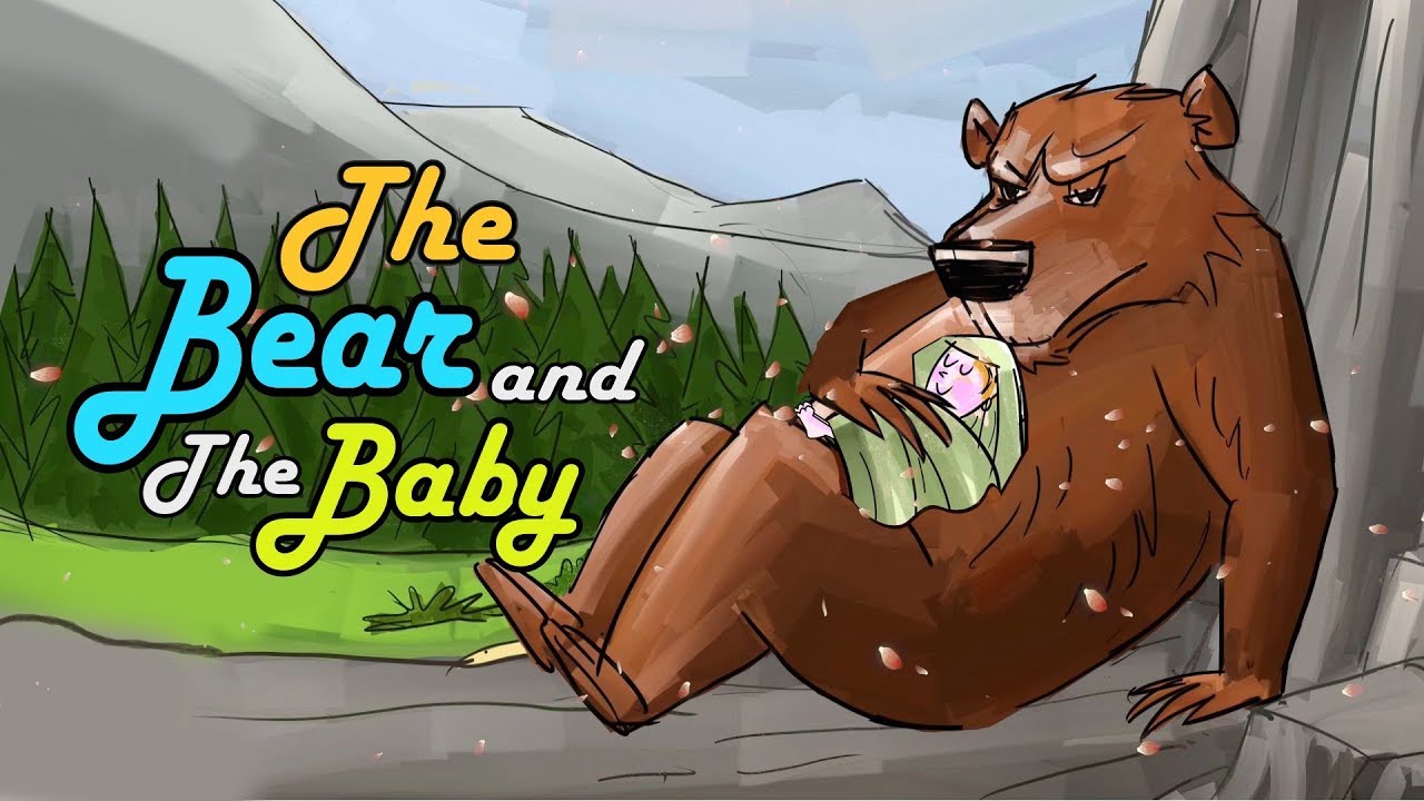 Short Story for Kids  I  The Bear and the Baby  I  Learn English through Stories