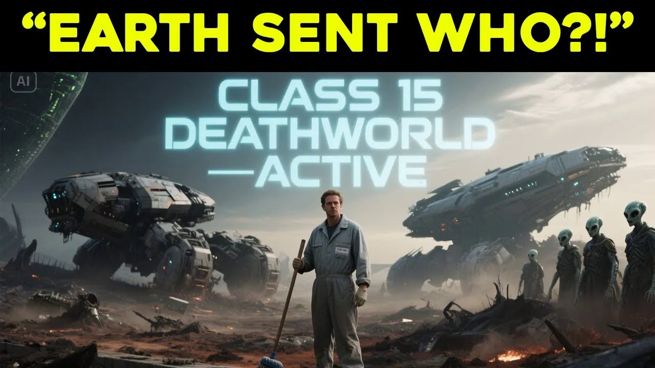 Class 15 Deathworlds Were a Myth—Until Earth Sent Its Janitor ｜ HFY Stories