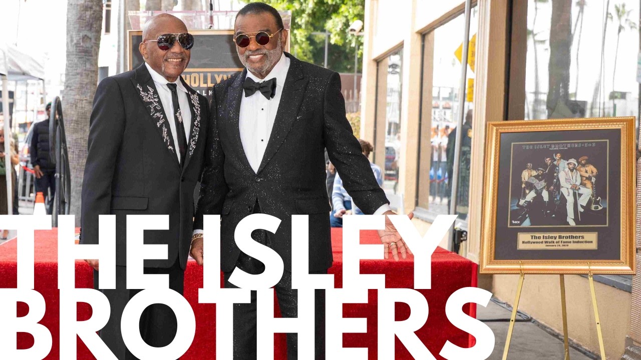 WALK OF FAME CEREMONY - THE ISLEY BROTHERS (HIGHLIGHTS)