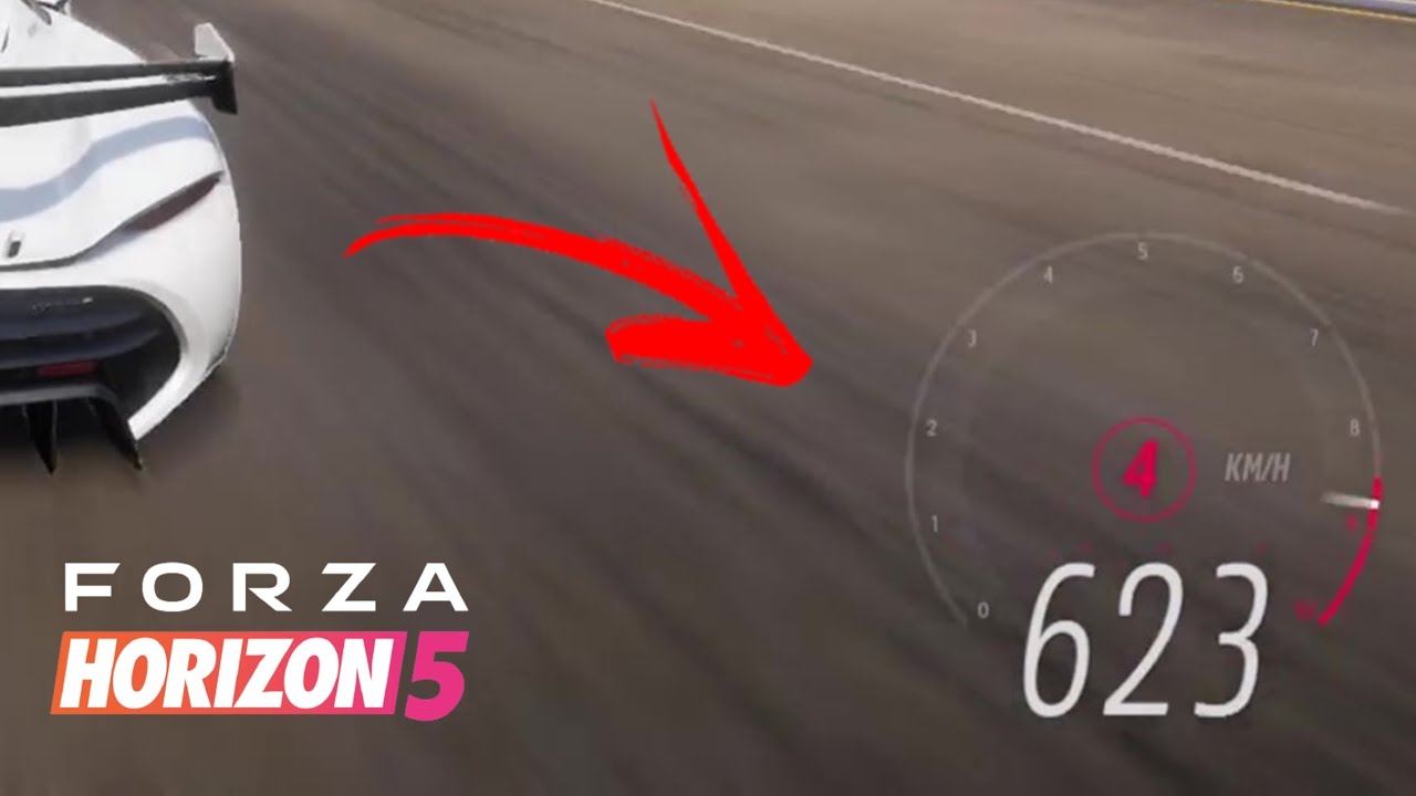 O carro mais r&aacute;pido de Forza Horizon 5 +600 kmh