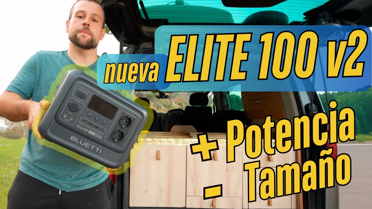 Bluetti Elite 100 v2! ¿La mejor batería portátil del 2025?