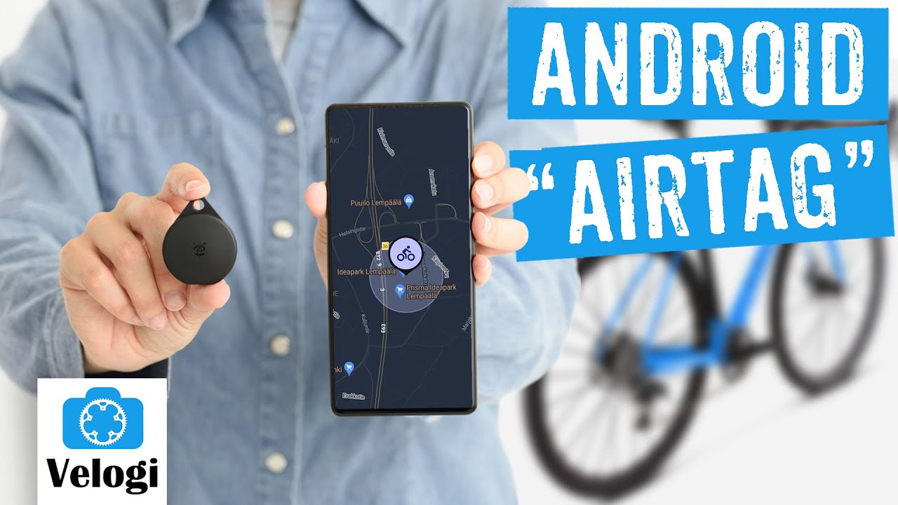 Ladattava airtag paikannin - myös Android-puhelimeen!