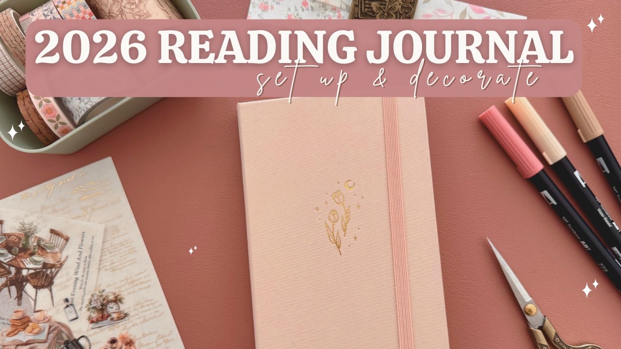 2026 Reading Journal Set Up + Journal Bundle GIVEAWAY