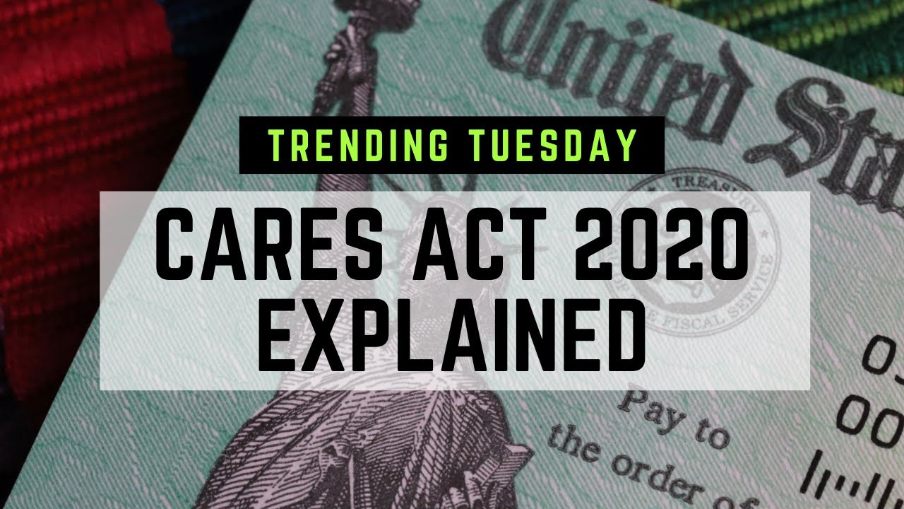 2020 Stimulus Check Explained - How Much Will You Get? CARES Act 2020 - Trending Tuesday