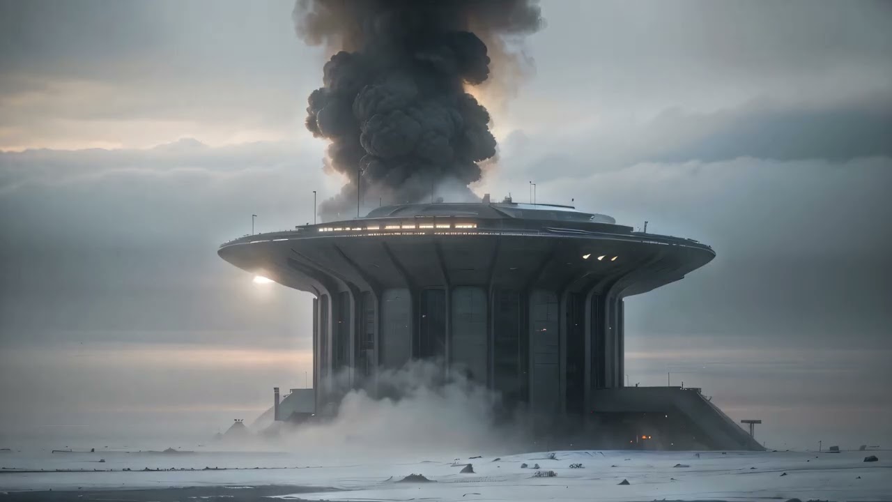 " The Day the Sky Fell Silent " | Dark Cyberpunk & Atmospheric Synthwave Sci-Fi Music Video