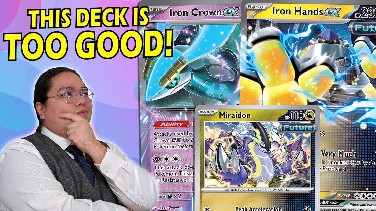 This TURBO Iron Hands ex Future Box Deck is AMAZINGLY POWERFUL! - Pokemon TCG Temporal Forces