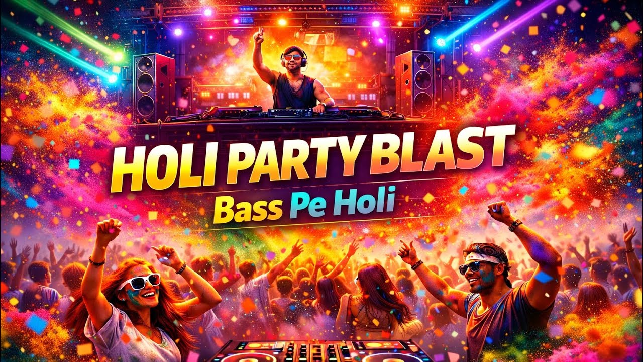 HOLI PARTY BLAST DJ SONGS/ AAJ.KAL