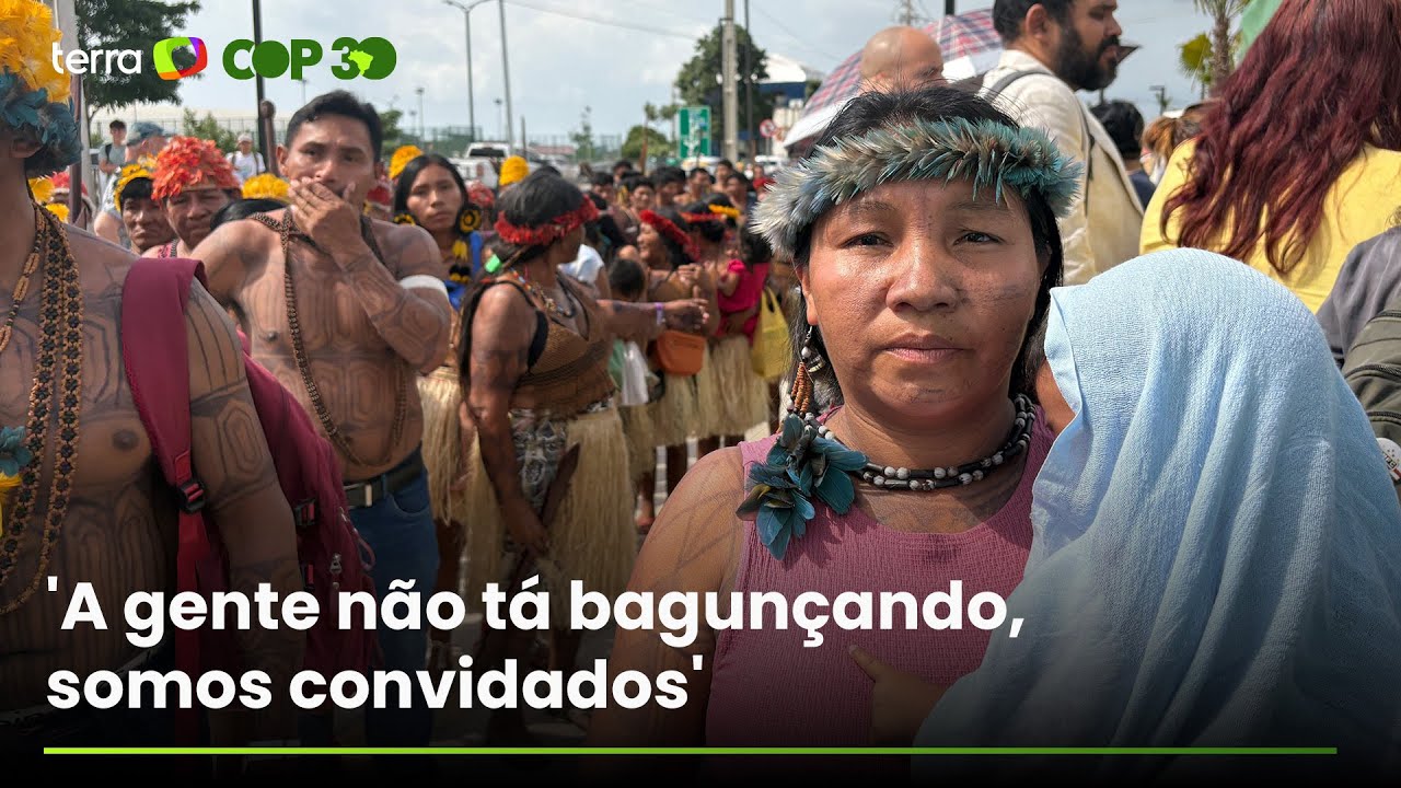 Grupo ind&iacute;gena &eacute; barrado na entrada da COP30 por 'protocolo de seguran&ccedil;a' um dia ap&oacute;s invas&atilde;o