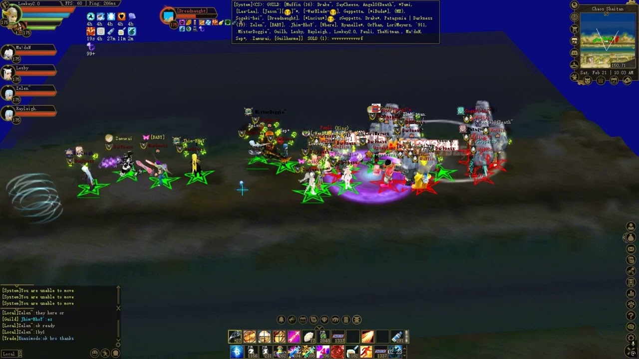 Darkness vs Muffin chaos shaitan