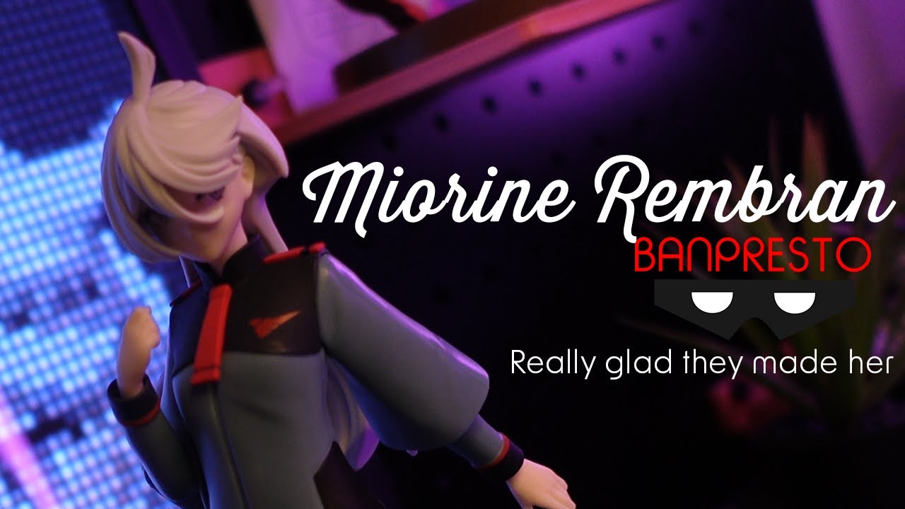 Miorine Rembran Banpresto Prize Figure. Review and Unboxing. I really like this. Gundam Aerial