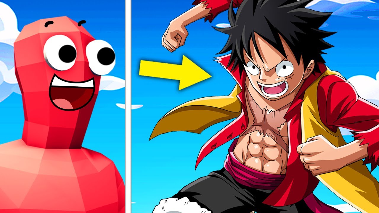 I UPGRADE This Wobbler Into LUFFY! - TABS Unit Creator