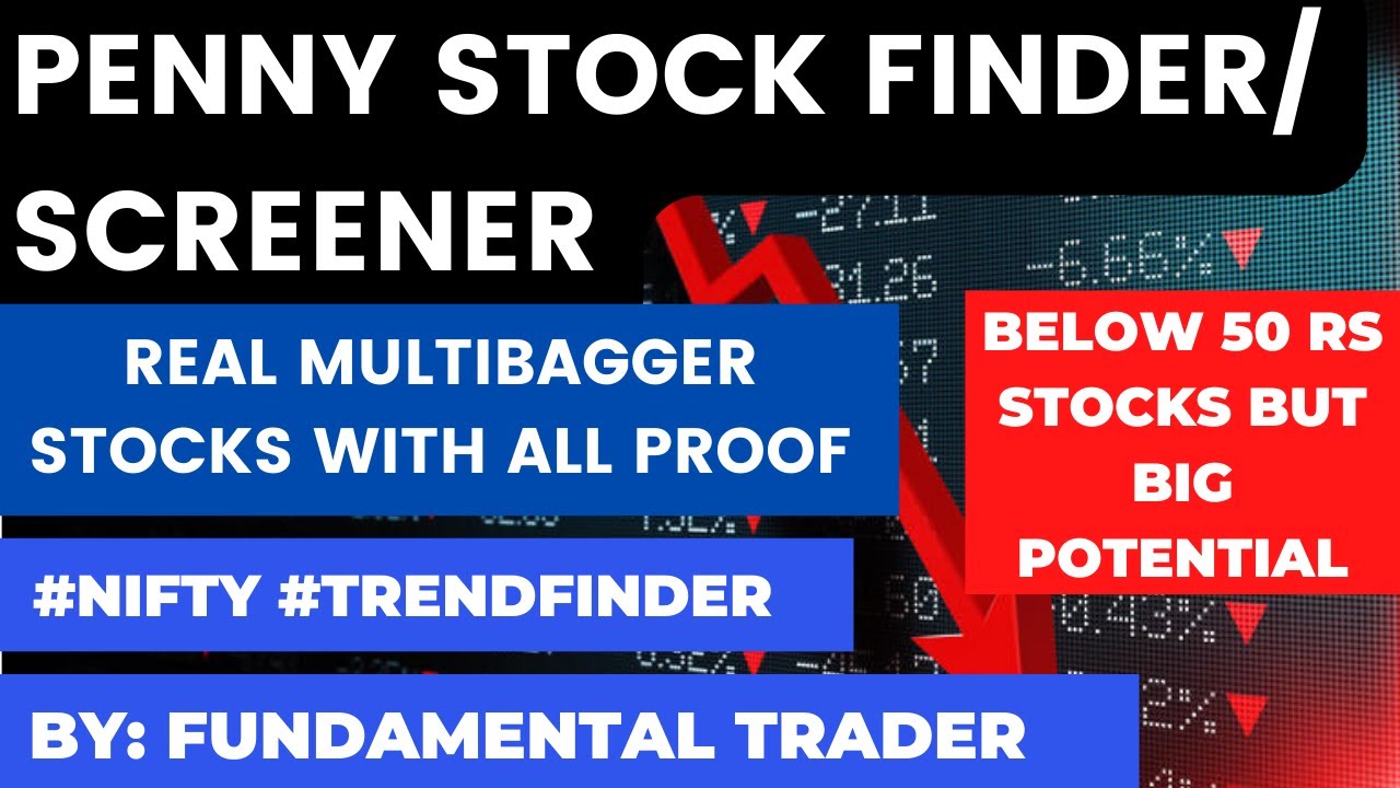 PENNY STOCK SCREENER. HOW TO FIND MULTIBAGGER PENNY STOCKS.
