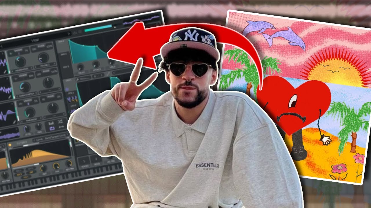 Así hice TAROT de BAD BUNNY y JHAYCO desde CERO en Fl STUDIO