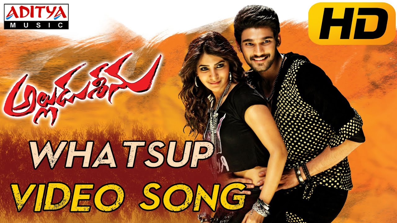 Whatsup Antu Full Video Song || Alludu Seenu Video Songs ||  Sai Srinivas, Samantha