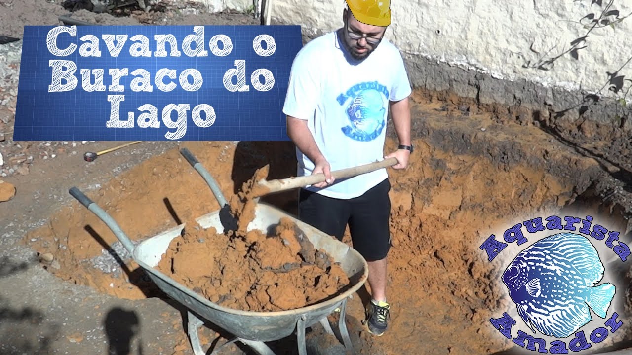 O jeito CORRETO de CAVAR UM LAGO ep. 2