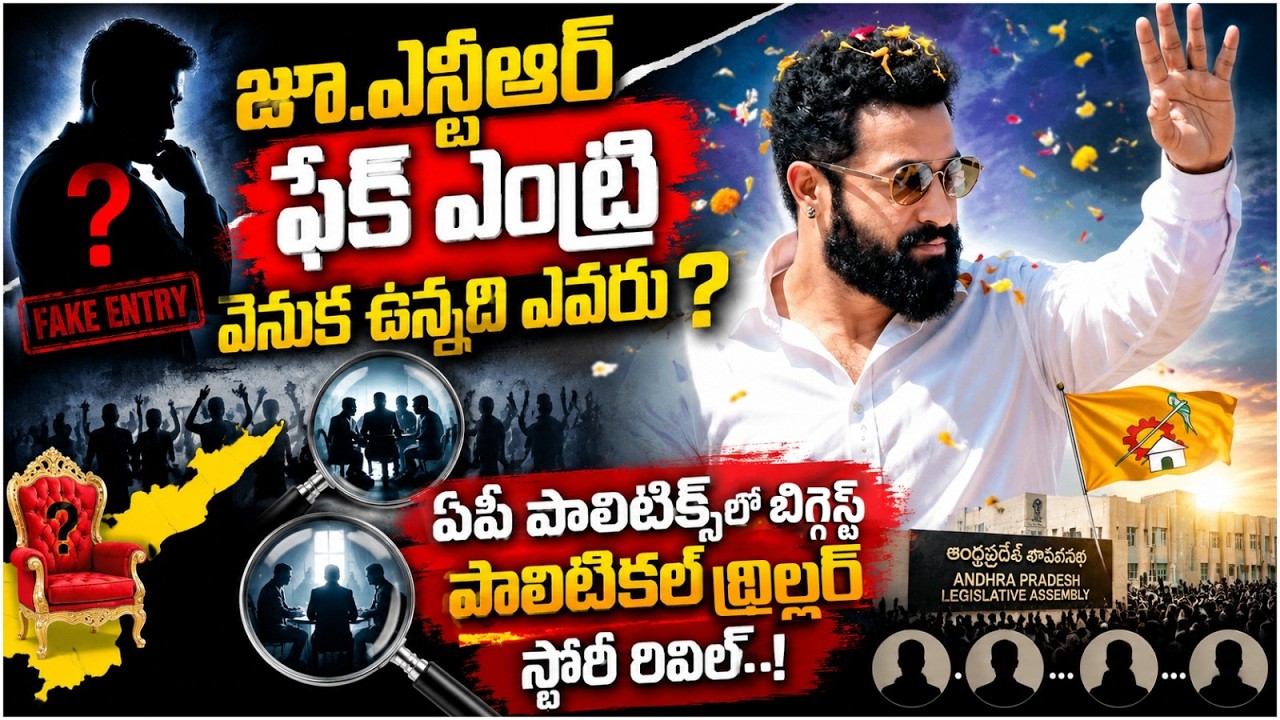 Jr NTR Political Entry Issue | TDP Party | Chandrababu | Pawan Kalyan | AP Politics | Yuvagalam