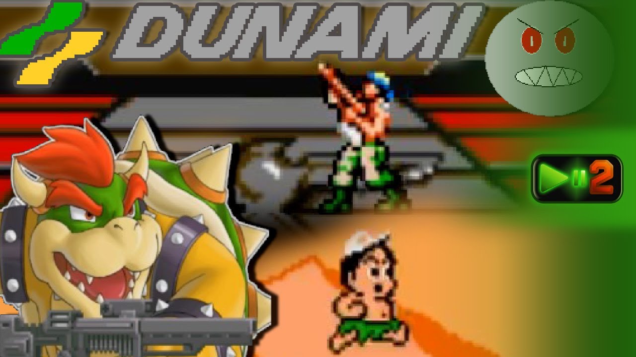 Ночи Gurgle Durian и Dunami #4: New Contra (1+MSX), Bowser the Warrior 1 & 2, Adventure Island Extra