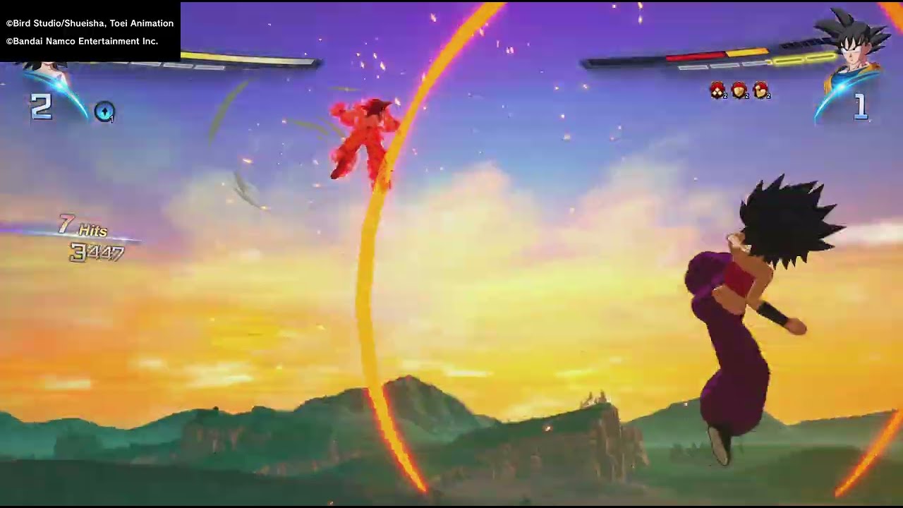 DRAGON BALL: Sparking! ZERO Caulifla vs Goku