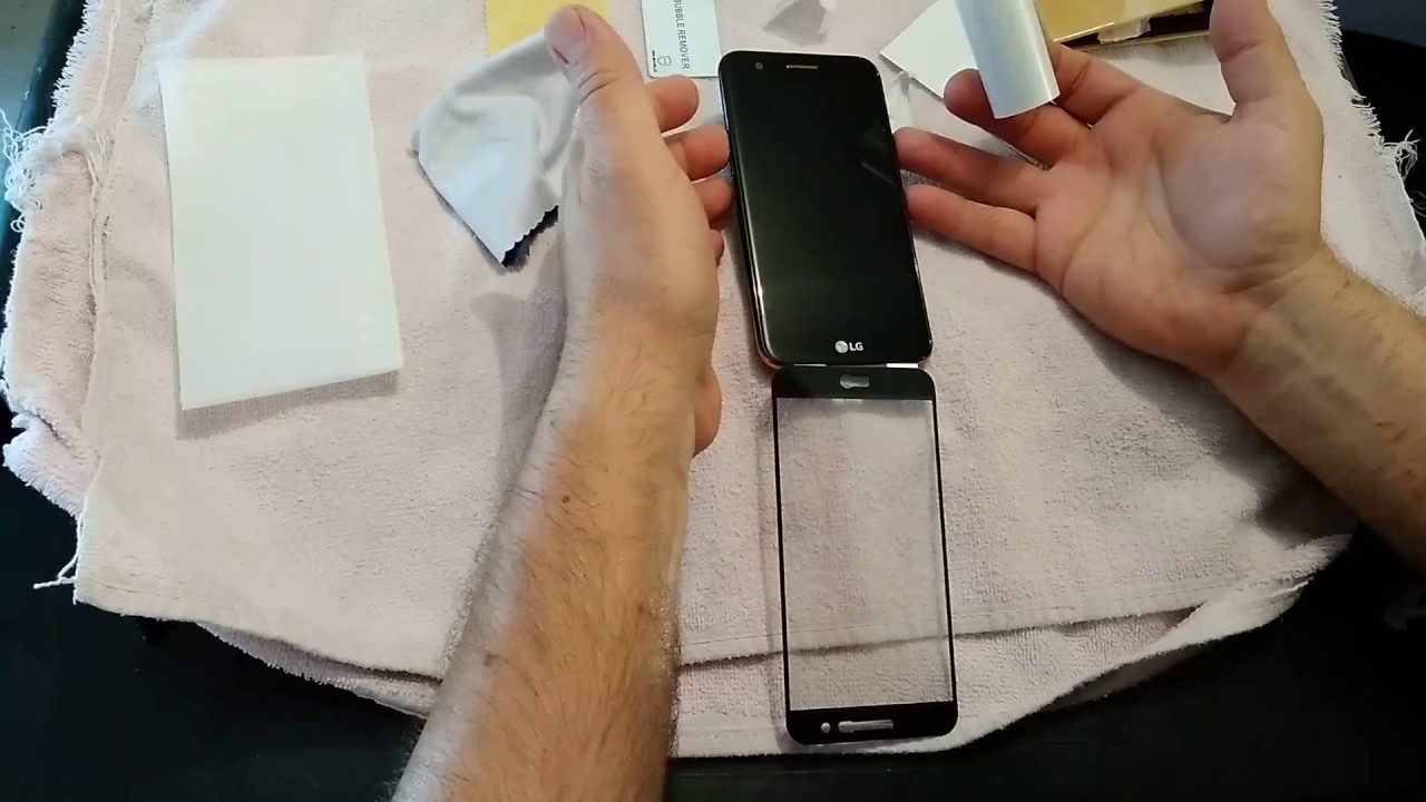Mr. Shield Glass Screen Protector, overview, install, LG K20V