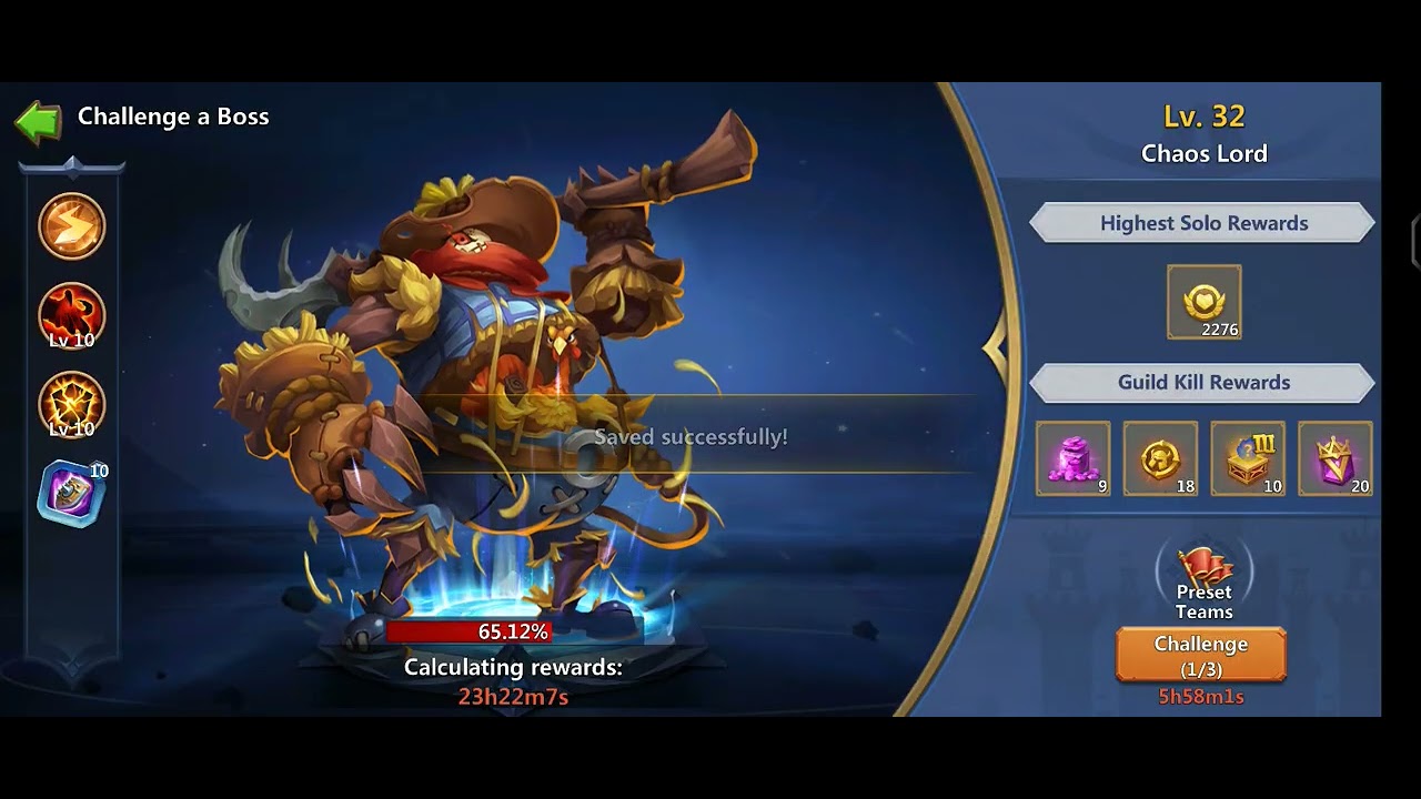 Castle Clash - Trying Alice in Guild Boss