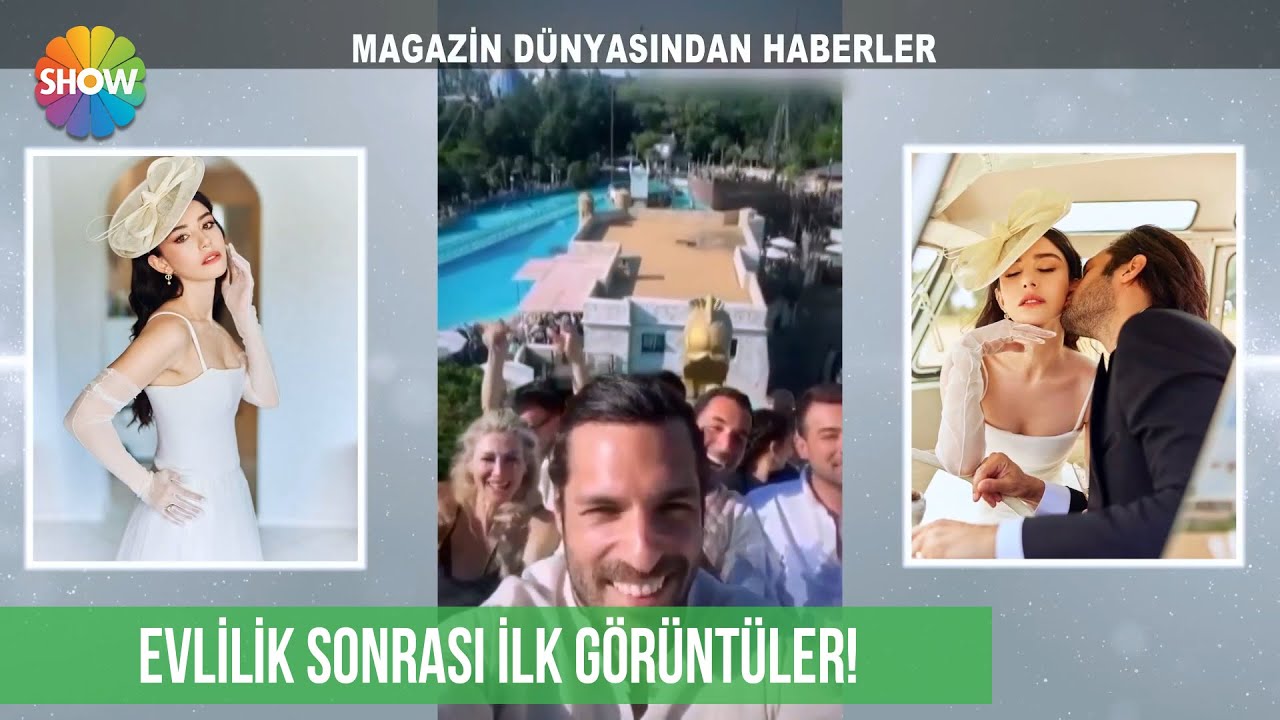 Özge Gürel ile Serkan Çayoğlu'nun evlilik sonrası lunapark keyfi!