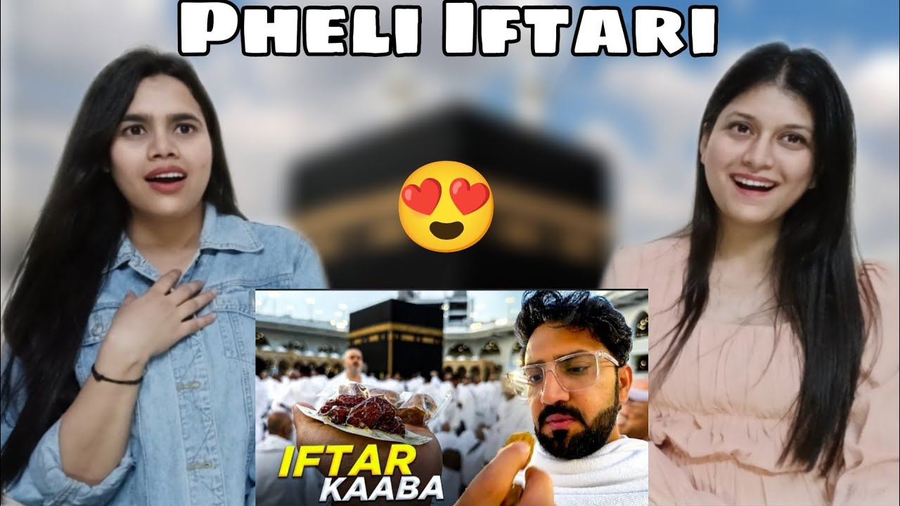Blessed with Iftar in front of Kaaba Sharif || Abdul Malik Fareed || Our Candid reaction
