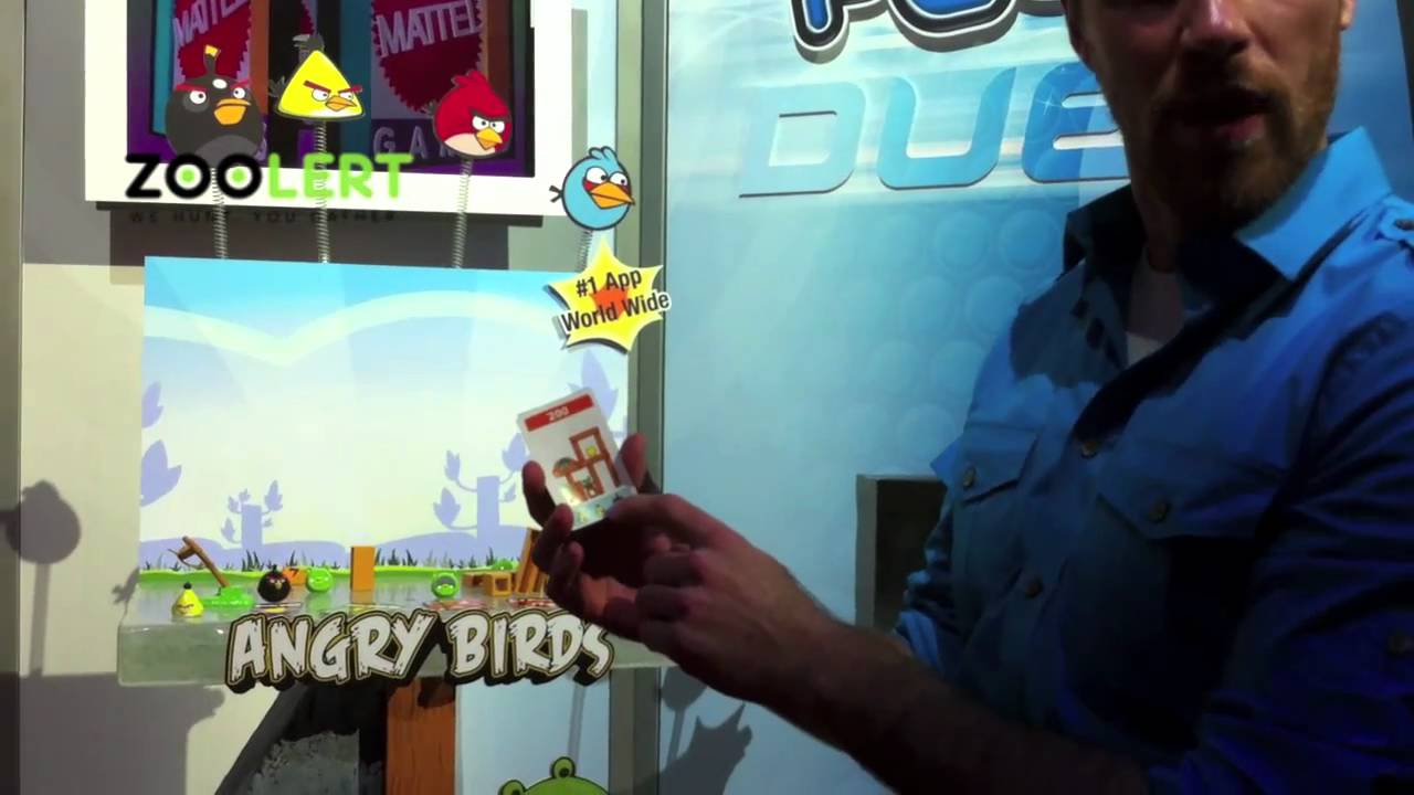 zooLert - Mattel Angry Birds Board Game 2011 NY Toy Fair