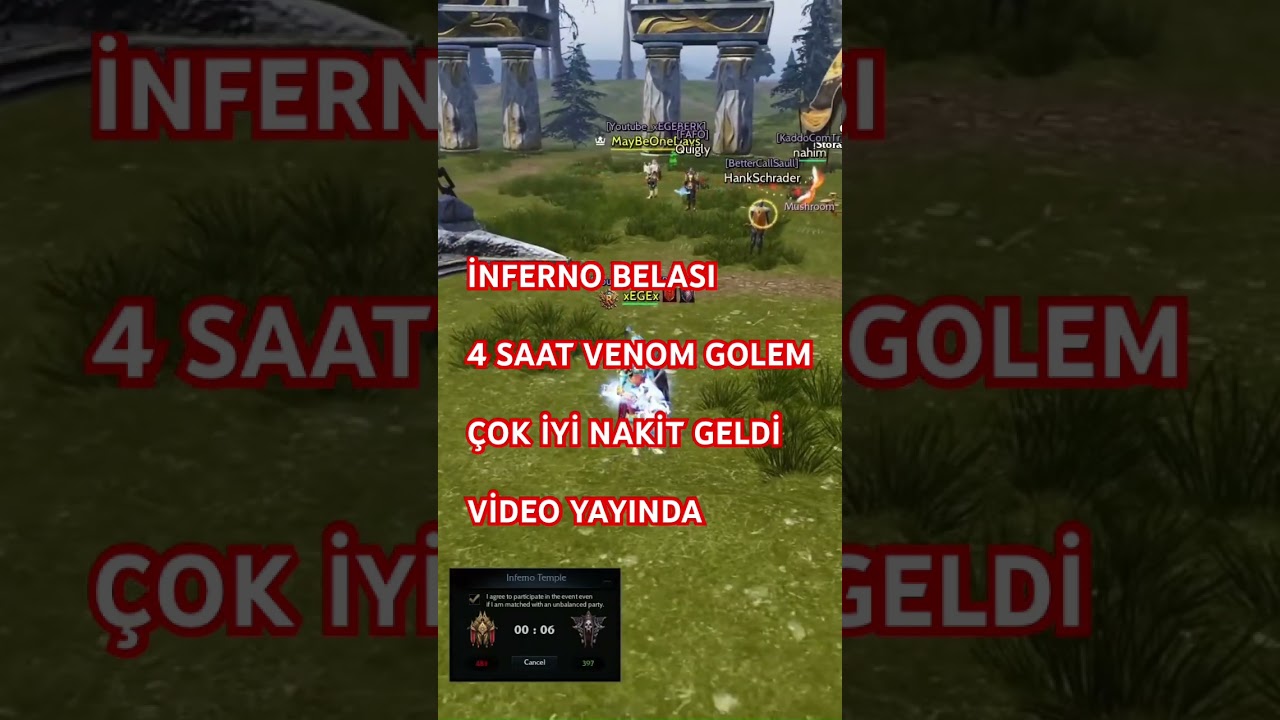 Rise online 4 saat rowsuz venom golem d&ouml;nd&uuml;m. #riseonline #riseonlinefarm #keşfet #keşfetteyiz