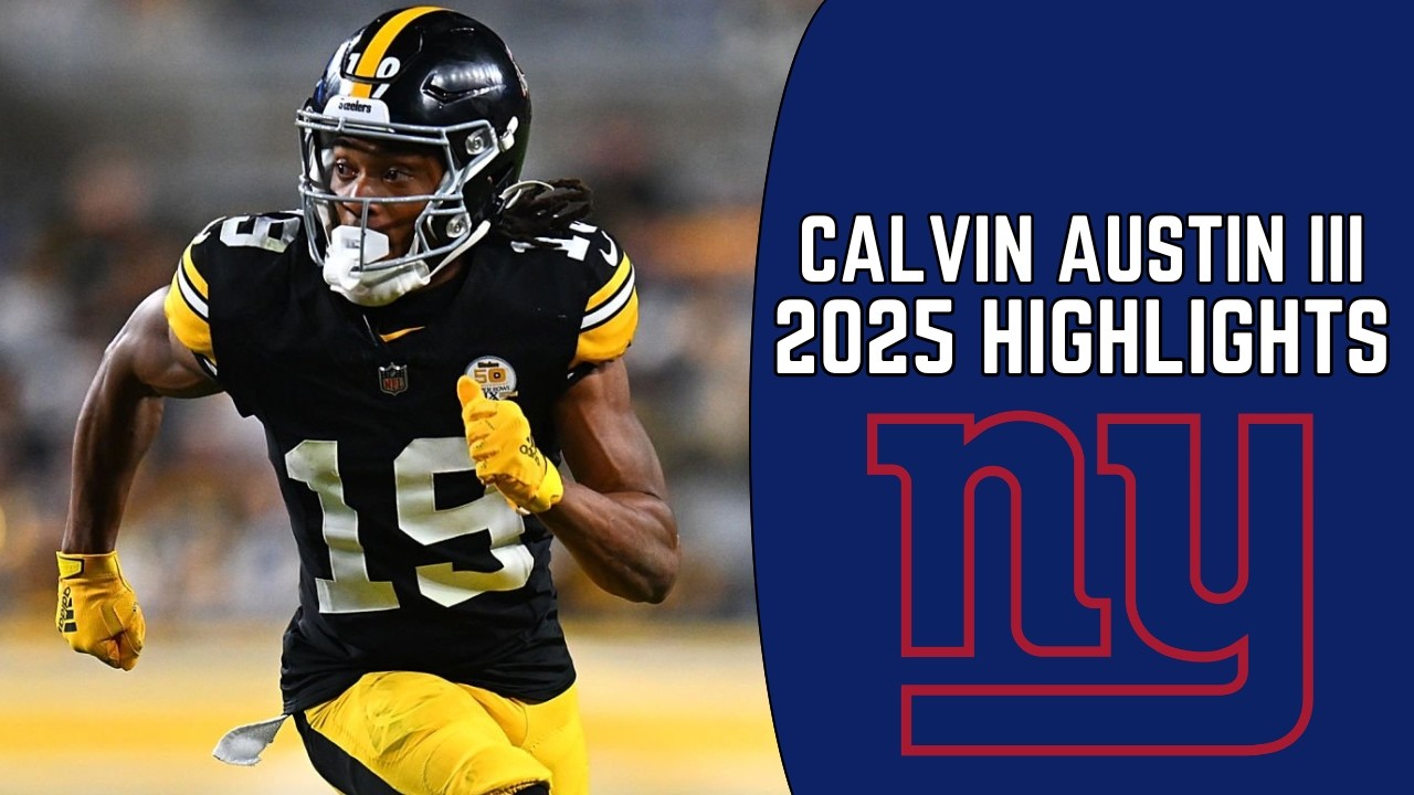 Calvin Austin III Highlights 🔥 | Welcome to the Giants